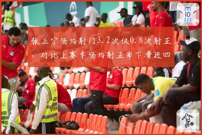 张玉宁场均射门3.2次仅0.8次射正，对比上赛季场均射正率下滑近四成